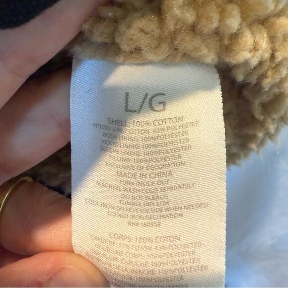 NFL X Darius Rucker Collection Large New York Giants Canvas Full Zip Hood - Picture 8 of 8